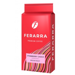 Кава мелена Ferarra Strawberry Choco з ароматом полуничного шоколаду 250 г